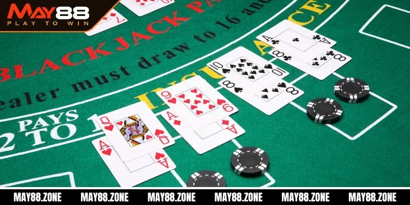 Hướng dẫn chơi blackjack MAY88 bất bại, dễ hiểu cho bet thủ 3 Hướng dẫn chơi Blackjack nhanh thắng dành cho hội viên